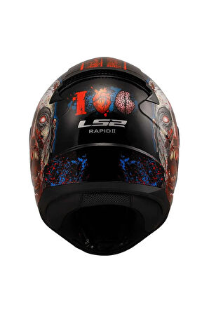 Rapid 2 Zombie Kapalı Motosiklet Kaskı