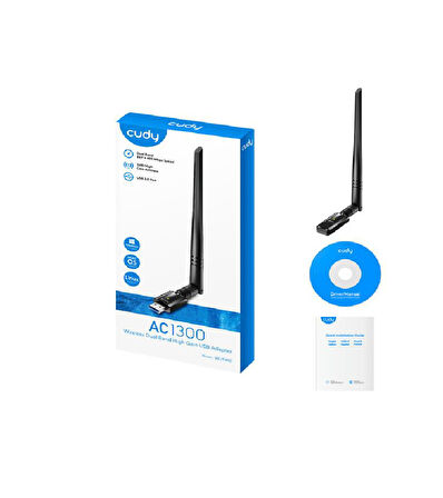 CUDY AC1300 WİFİ Adaptor USB 3.0