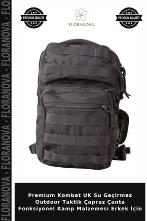Premium Kombat UK Su Geçirmez Outdoor Taktik Çapraz Çanta Fonksiyonel Kamp Malzemesi Erkek İçin