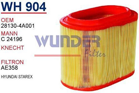 Wunder WH904 Hava Filtresi Stare x 98-08 2.5 Fn0004 C24196 MRMOEM-1084113