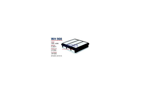 Wunder WH908 Hava Filtresi Mitsubishi L-200 Y.M 06- MRMOEM-1084123