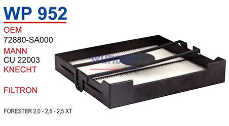 Wunder WP952 Polen Filtresi Forester 2.0-2.5-2.5 XT Cu22003 MRMOEM-1084878