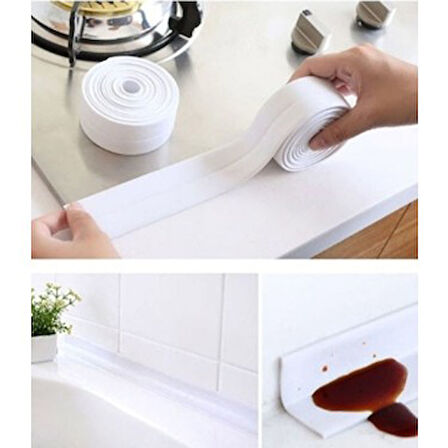 Su Sızdırmaz Geçirmez Bant Lavabo Küvet Kenar Bandı Küvet Duş