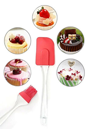 Easyso Easyso Silikon Spatula Ve Yumurta Fırçası Seti 2'li