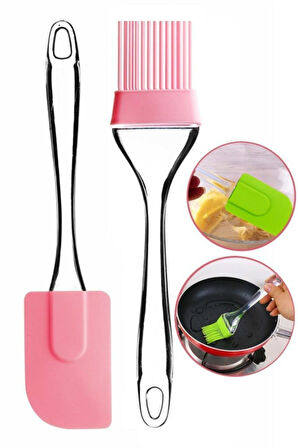 Easyso Easyso Silikon Spatula Ve Yumurta Fırçası Seti 2'li