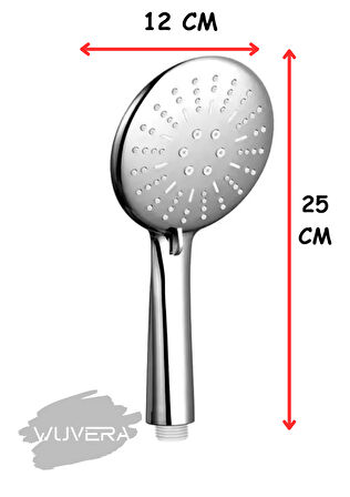 WUVERA Fonksiyonlu Lima Banyo Duş Başlığı Fiskiyesi Telefonu