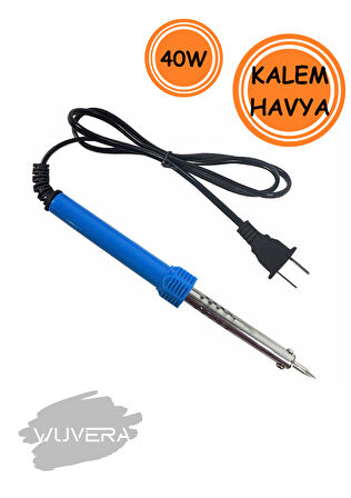 Wuvera Profesyonel Kalem Havya Lehim Makinesi 40 W – Elektronik ve Tamirat İşleriniz İçin Üstün Performans!