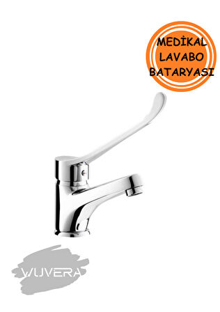Wuvera Doktor Tipi Engelli Medikal Lavabo Bataryası – Pratik ve Hijyenik Kullanım