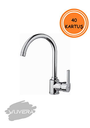Wuvera Kuğu Lavabo Bataryası – Şık ve Dayanıklı Tasarım