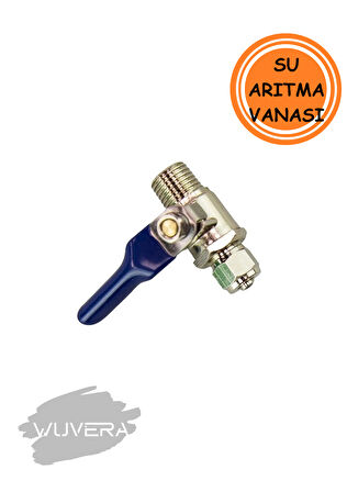 Wuvera Mini Su Arıtma Vanası – Pirinç Gövde, Kompakt Tasarım & Sızdırmaz Performans