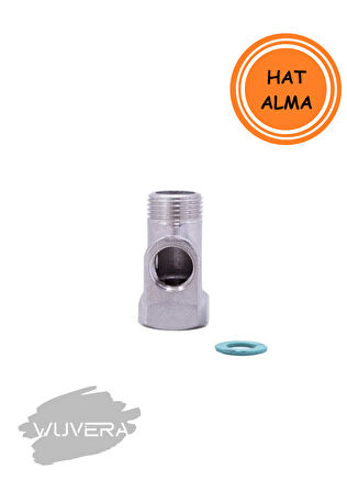 Wuvera 1/2” Su Arıtma Hattı Alma Aparatı – Pirinç Gövde, Sızdırmaz Bağlantı & Universal Uyum