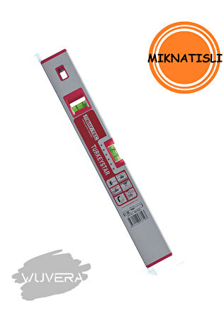 Wuvera 50 cm Mıknatıslı Su Terazisi – Hassas ve Pratik Ölçüm Yardımcısı