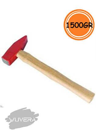Wuvera 1500 gr Çekiç – İnşaat ve Tadilat İçin Güçlü ve Konforlu El Aleti