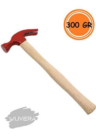 Wuvera 300 Gr Saplı Çatal Çekiç – Küçük Tamiratlar İçin Hafif ve Ergonomik El Aleti