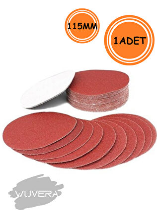 Wuvera 115mm 40 Kum Cırt Zımpara – Yüksek Performanslı Aşındırıcı Zımpara Bezi 1 ADET