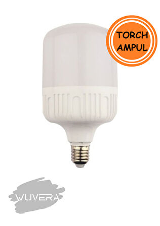 Wuvera 30W Torch Mega LED Ampul – E27 Duylu, Enerji Tasarruflu Ultra Parlak Beyaz Işık