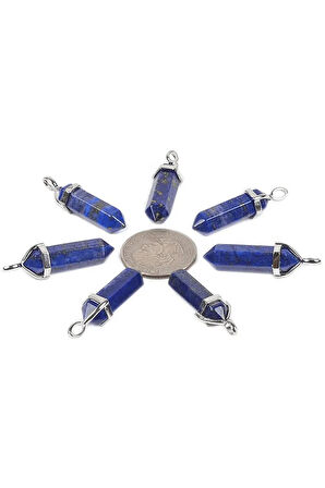 Sertifikalı Doğal Lapis Lazuli Taşı Kolye