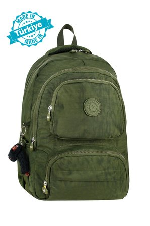 Waddell Kılınkır Kumaş Unisex Çok Bölmeli Okul Günlük Spor Sırt Çanta 45-35-20 Maymun Hediyeli