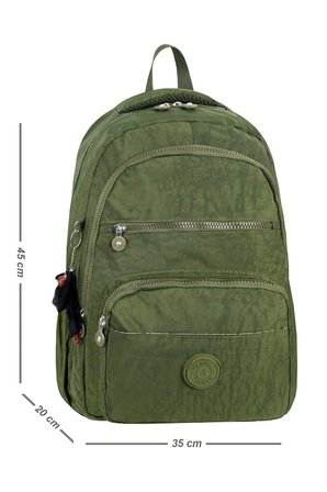 Waddell Kılınkır Kumaş Unisex Çok Bölmeli Okul Günlük Spor Sırt Çanta 45-35-20 Maymun Hediyeli