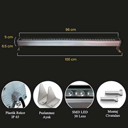 Wallwasher 36w 1m (Duvar Boyama)