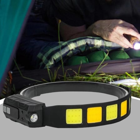 Sensörlü COB XPG LED Kafa Lambası Yolculuk Araç Seyahat