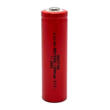14500 1200mAh 3.7V Li-ion Şarj Edilebilir Pil Donanım Parçası Taşınabilir Batarya Depolama Ünitesi