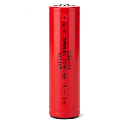 18650 2450mAh 3.7V Li-ion Şarj Edilebilir Pil WT-INR18650 Elektronik Batarya Teknolojik Güç