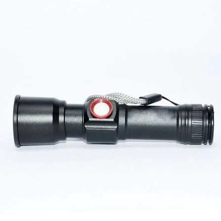 USB Şarjlı LED El Feneri Askılı Fener Pratik Aydınlatma Kamp Lambası