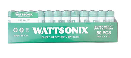 Wattsonix R6P AA Kalem Pil 60'lı