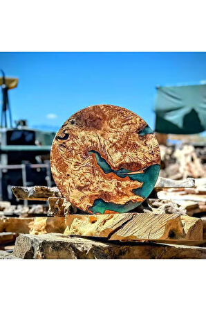 Woodpox 30kg Ahşap Şeffaf Epoksi Reçine (YÜKSEK DÖKÜM) 3 Cm