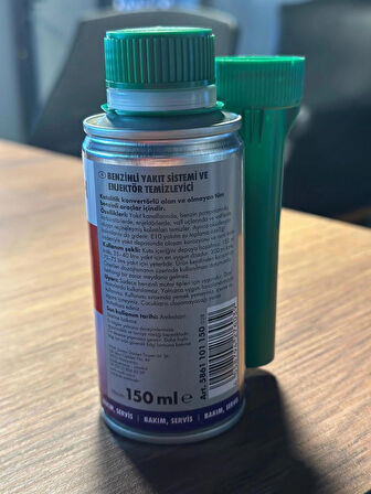 Würth Benzinli Yakıt SİSTEMİ VE ENJEKTÖR TEMİZLEYİCİ 150 ML 