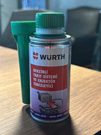 Würth Benzinli Yakıt SİSTEMİ VE ENJEKTÖR TEMİZLEYİCİ 150 ML 