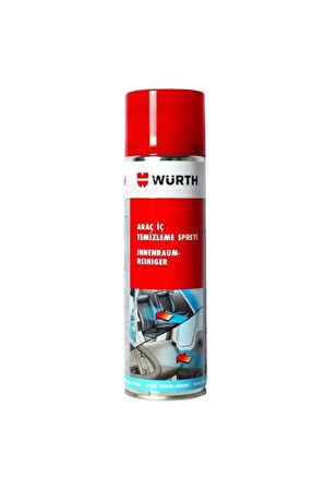 Würth Deri Besleyici Bakım Kremi + Araç İçi Temizleme Spreyi 500ml