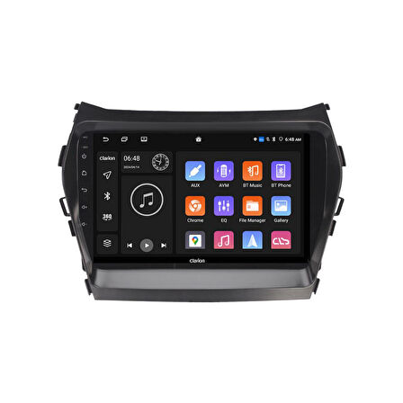 Hyundai Sanata Fe-İx45 Android Multimedya Sistemi 6-128 Myway(2013-2017)
