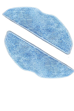 TE FAL X-Plorer 75s Robot Süpürge modeli uyumlu mop Paspas 2 adet