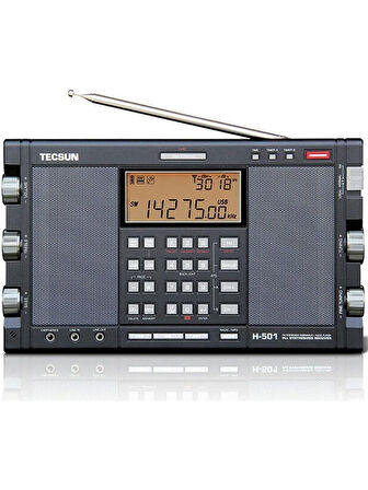 Tecsun H501 Dijital Dünya Bandı Am/fm Kısa Dalga Uzun Dalga Radyo
