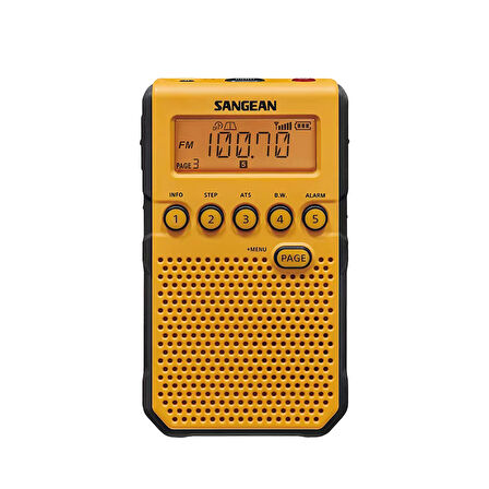 Sangean DT-800C Taşınabilir İki Bantlı Radyo Bandı Alıcısı AM / FM / Şarj Edilebilir Cep Radyosu FM Alıcısı