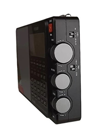 Tecsun PL880 Taşınabilir Dijital Pll Çift Dönüşümlü Am/fm