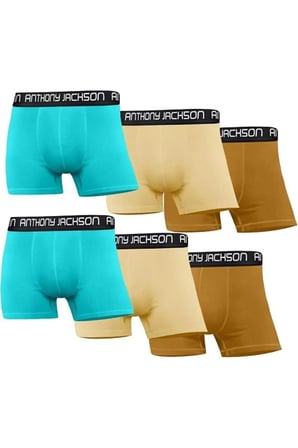 Likralı 6'lı Kutu Premium Boxer Santino 447 B