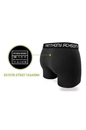 Likralı 6'lı Kutu Premium Erkek Boxer Boss