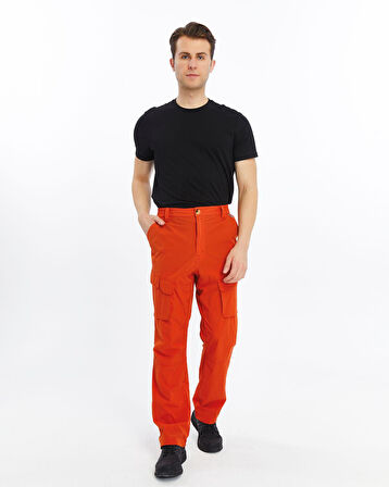 Mapamyumco Quick Dry Cargo Trekking Erkek Pantolon-TURUNCU