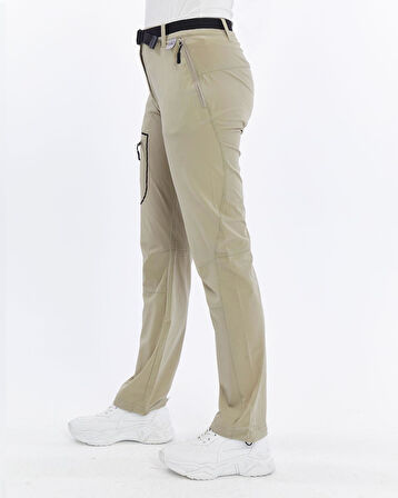 Mapamyumco Quick Dry Kadın Trekking Pantolon-BEJ