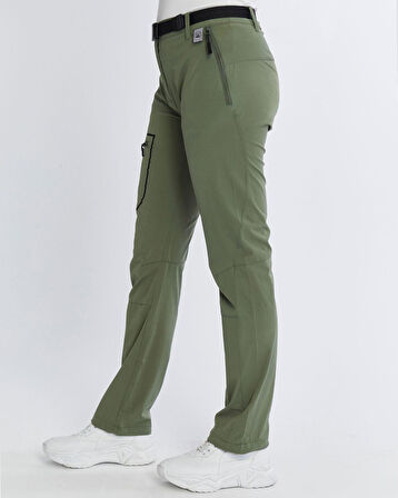 Mapamyumco Quick Dry Kadın Trekking Pantolon-YEŞİL