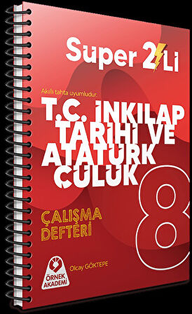 Örnek Akademi 8.Sınıf T.C. İnkılap Tarihi ve Atatürkçülük Çalışma Fasikülü