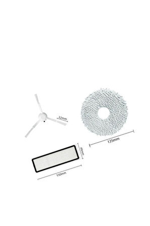 Xiaomi S10+ plus X10 + plus X20 plus uyumlu yedek parça seti