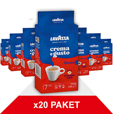 Crema e Gusto Filtre Kahve (250gr) x20