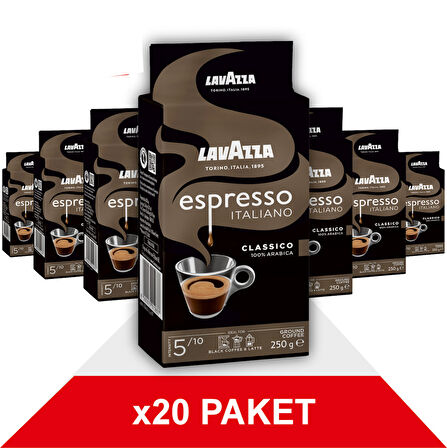 Espresso Classico Italiano Filtre Kahve (250gr) x20 