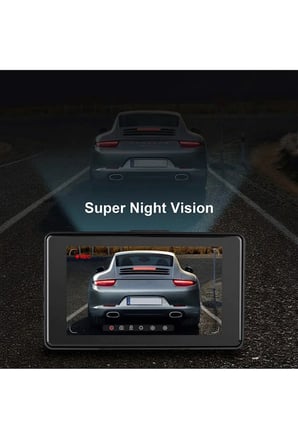 Araç içi kamera 2 Kameralı UHD 4K+2K IPS HD Ekran Wifi li Gece Görüşlü Araç Kamerası Car Dvr Dashcam