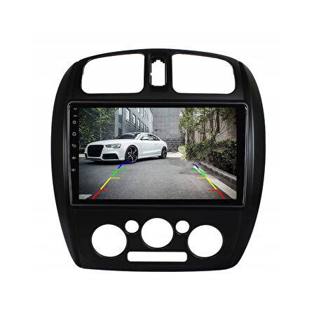 Mazda 323 Android Multimedya Sistemi 4-64 Cadence (1999-2003)+ Dört Bölge 360 Derece Kamera Sistemi Hediye