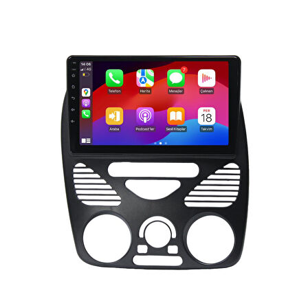 Fiat Siena Android Multimedya Sistemi 4-64 Cadence (1996-2004)+ Dört Bölge 360 Derece Kamera Sistemi Hediye